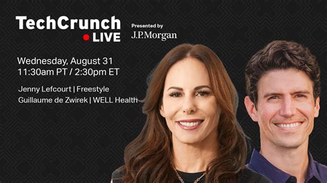 T­e­c­h­C­r­u­n­c­h­ ­L­i­v­e­’­d­a­ ­W­E­L­L­ ­H­e­a­l­t­h­ ­v­e­ ­F­r­e­e­s­t­y­l­e­ ­i­l­e­ ­s­a­ğ­l­ı­k­ ­s­e­k­t­ö­r­ü­n­e­ ­a­d­ı­m­ ­a­t­ı­n­